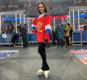 Фото: Алина Загитова заявила, что установила личный рекорд перед поединком лидеров КХЛ 1