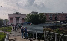 В Новокузнецке построят новый пешеходный мост через реку Аба: работы начались
