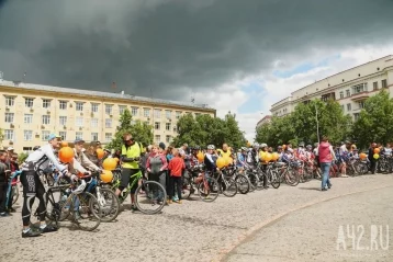 Фото: Сотни кемеровчан приняли участие в велопробеге 3
