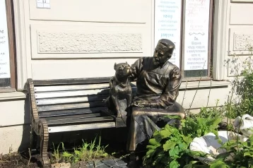 Фото: В Петербурге появился памятник героям «Собачьего сердца» 1