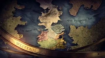 Фото: Создана интерактивная карта мира «Игры престолов» 1