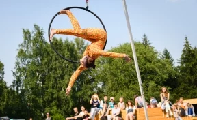 Фестиваль Skyline: соревнования по воздушно-спортивному эквилибру в Кемерове