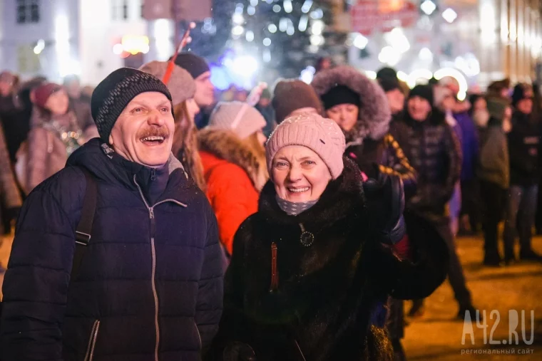 Фото: Встречаем 2020-й: новогодняя ночь в Кемерове 38
