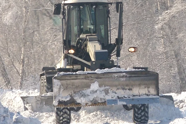 Фото: «Шахта № 12» спасает Киселёвск от снежных заносов 6