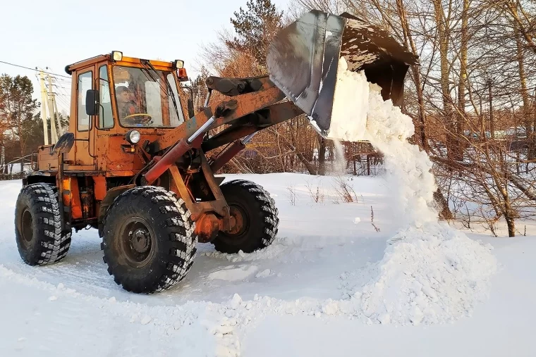 Фото: «Шахта № 12» спасает Киселёвск от снежных заносов 7