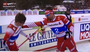 Фото: Толкнул и похлопал по щеке: лыжника Устюгова дисквалифицировали из-за конфликта с норвежцем 1