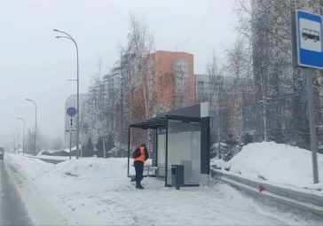Фото: В Кемерове последствия сильного снегопада устраняют 180 человек и 120 единиц техники 2