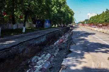 Фото: В СГК рассказали, как идёт ремонт теплотрассы на проспекте Ленина в Кемерове 1