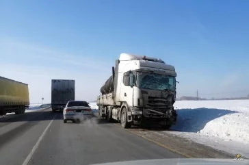 Фото: На трассе Кемерово–Новосибирск произошло смертельное ДТП 3