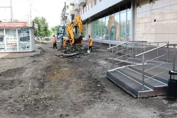 Фото: В Кемерове начали ремонт дорог, запланированный на 2021 год 1