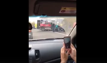 Фото: В массовой аварии в Новокузнецке один погиб и пятеро пострадали 1