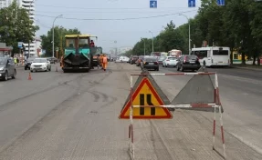 В Кемерове на трёх участках ведётся ремонт дорог