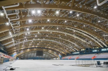 Фото: Два бассейна: Сергей Цивилёв анонсировал открытие ледового дворца за 7,5 млрд рублей в Кемерове 1