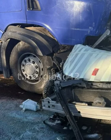 В Кемеровском округе в ДТП с грузовиком погиб человек 