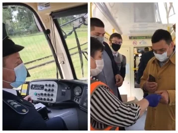 Фото: Глава Новокузнецка проехал по городу на новом трамвае и снял это на видео 1