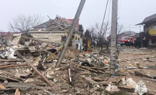 В Белгородской области в результате взрыва газа разрушен частный дом