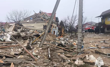 В Белгородской области в результате взрыва газа разрушен частный дом