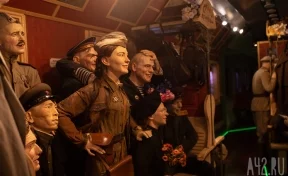 «Поезд Победы» в Кемерове: как выглядит музей на колёсах