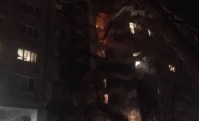 При взрыве газа в жилом доме в Магнитогорске обрушился подъезд