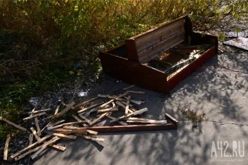 Фото: Кемеровчане разбили оставленное под мостом «вежливое» пианино 1