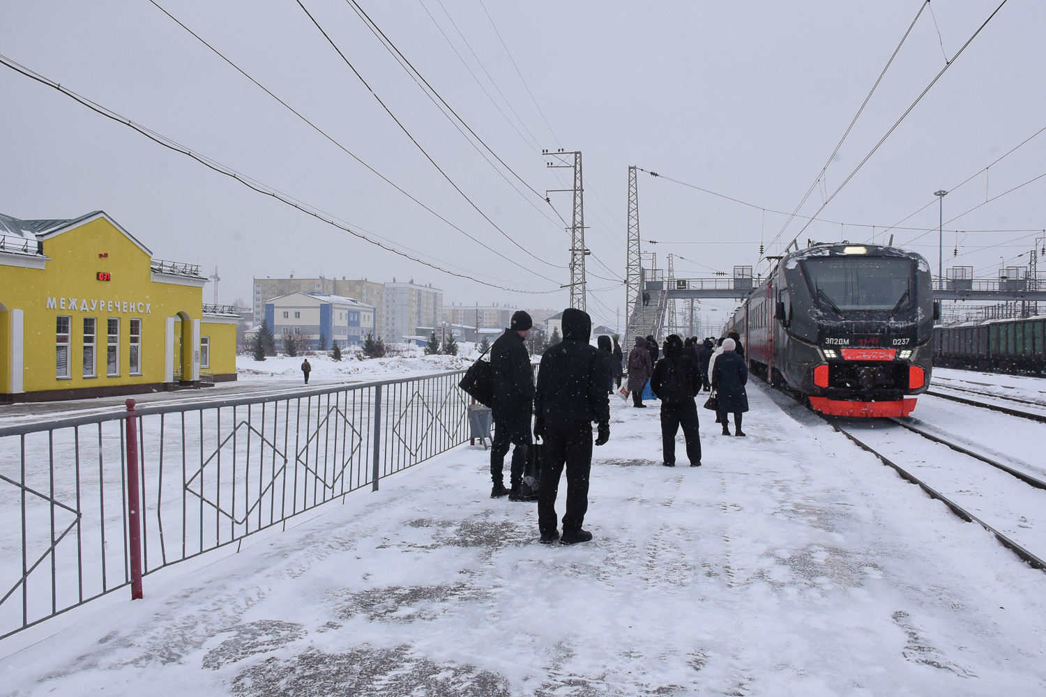 Обновлённый железнодорожный вокзал открылся после реконструкции в  Междуреченске