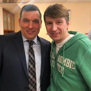 Фото: Мэр Новокузнецка опубликовал фото с известным спортсменом 1