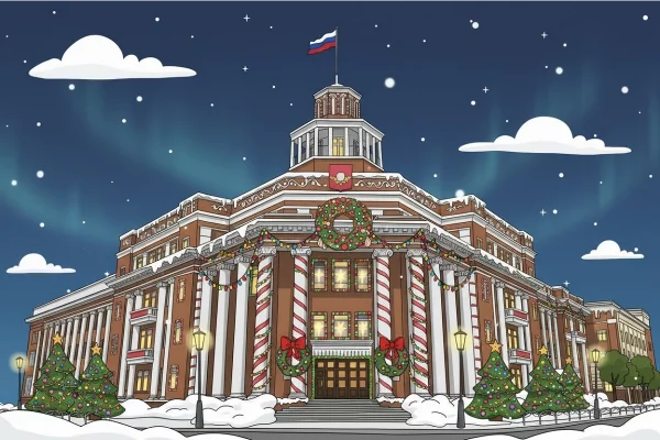 Пряничный Кемерово: нейроклип для новогоднего настроения