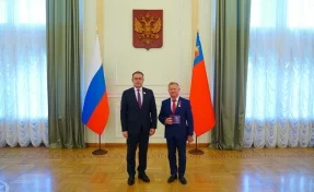 Губернатор Кузбасса наградил директора филиала «Россети Сибирь»