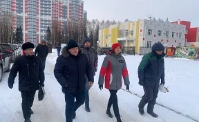 В минстрое рассказали о ходе работ по строительству домов, детсада и ТЦ в микрорайоне №55 в Кемерове