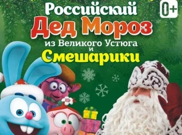 Фото: Кемеровчане увидят представление «Дед Мороз из Великого Устюга и его друзья Смешарики» 1