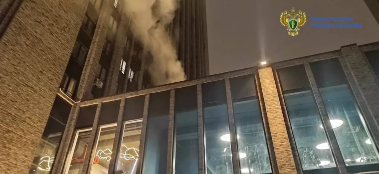 Фото: Названа предварительная причина пожара в 47-этажном жилом доме в Москве 2