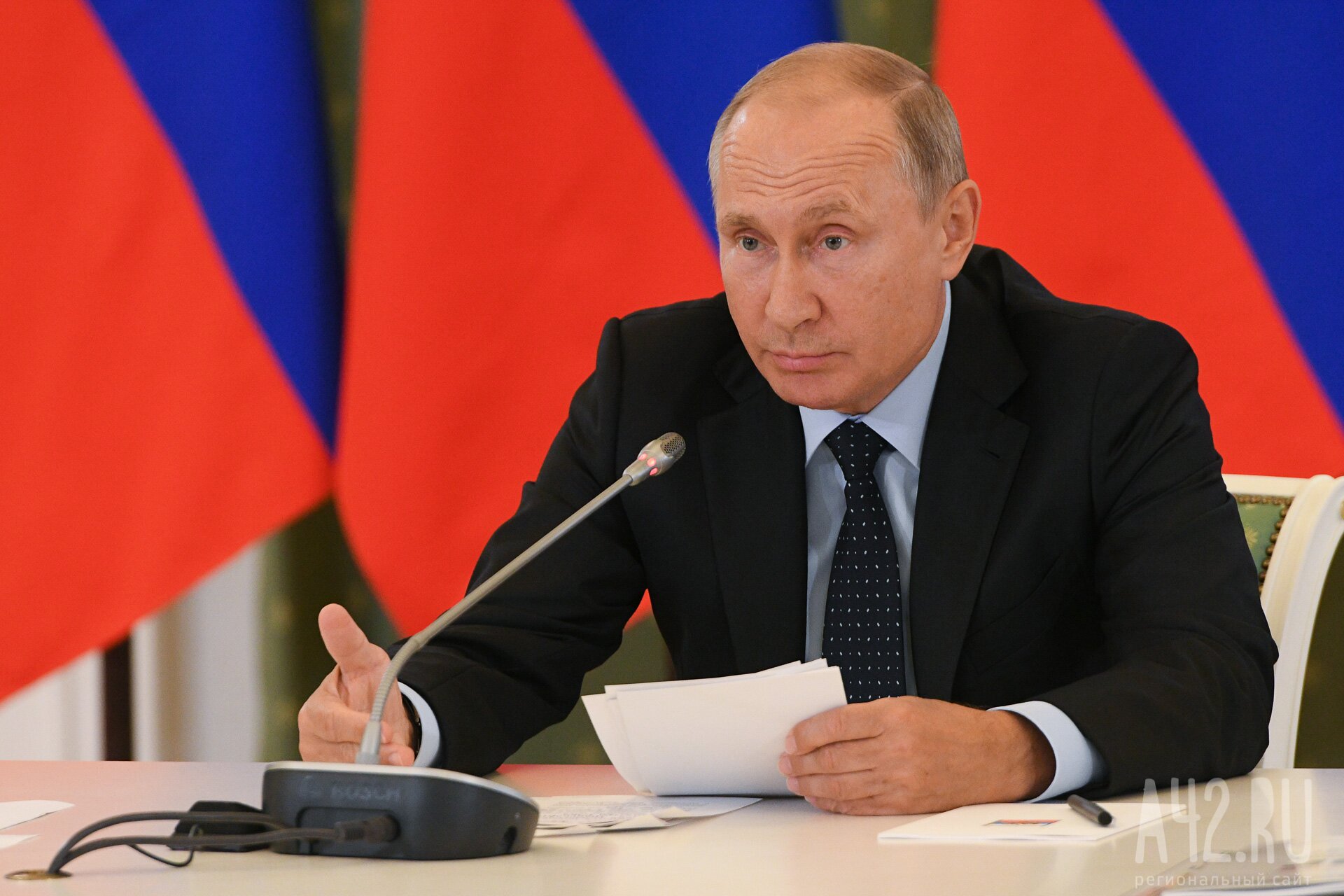Путин прокомментировал введение санкций против России