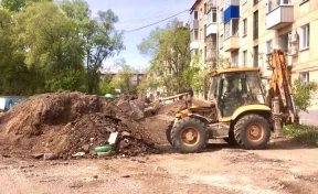 В Новокузнецке приступили к благоустройству дворов по национальному проекту