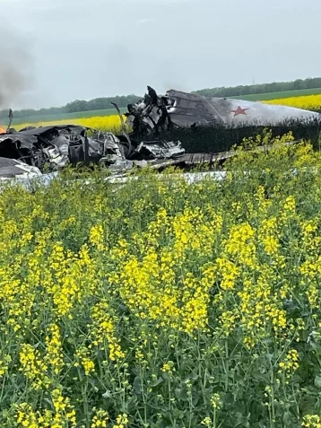 Фото: В Ставропольском крае упал самолёт, пилоты катапультировались 1