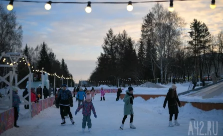 В Кемерове работают 88 зимних спортивных площадок