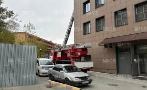В Новосибирске загорелся ТЦ «Горский», людей эвакуировали