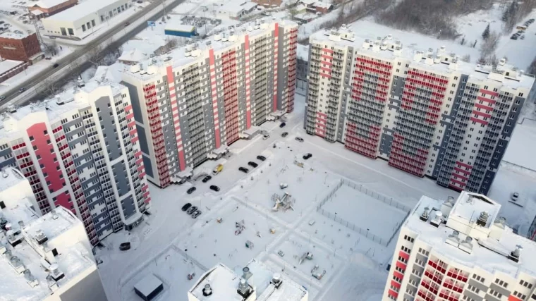Фото: 5 домов по 16 этажей: в Кемерове ввели первую очередь ЖК «Кузнецкий» 2