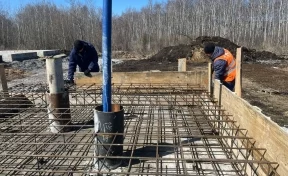 Мэрия Кемерова: в Улусе выложили фундаменты и проложили 12 км водопроводной сети
