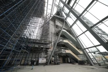 Фото: Валерий Гергиев проверил ход строительства филиала Мариинского театра в Кемерове 3