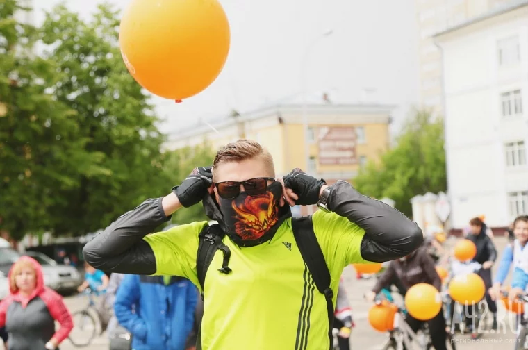 Фото: Сотни кемеровчан приняли участие в велопробеге 5