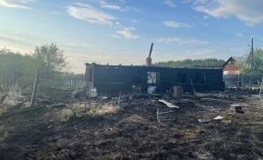 В Красноярском крае пожар унёс жизни троих детей 