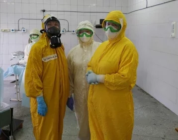 Фото: Кузбасские медики приняли роды у пациентки с коронавирусом 1