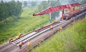 В Кузбассе с начала лета отремонтировали 17,4 км железнодорожных путей