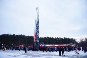 Фото: В Прокопьевске открыли стелу «Город трудовой доблести» 1