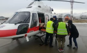 В Кузбассе на мужчину упало дерево: пострадавшего доставили в больницу вертолётом