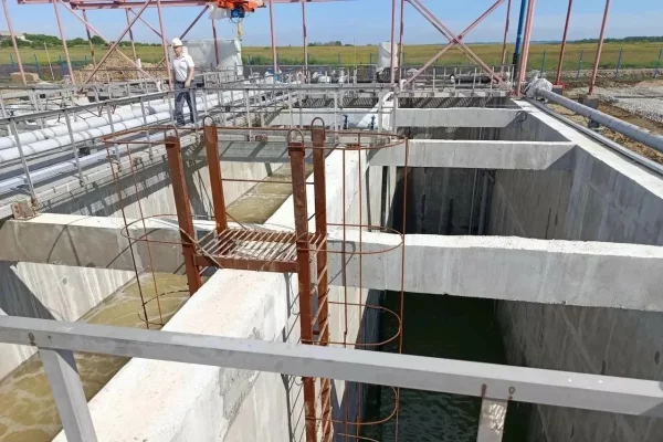 Строительство новых очистных сооружений в кузбасском округе завершили на 97%
