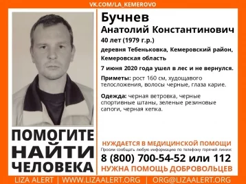 Фото: Ушёл в лес и пропал: в Кузбассе две недели ищут 40-летнего мужчину 1