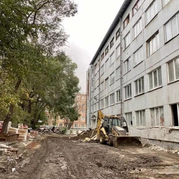 Фото: Власти рассказали о ходе ремонта в Кемеровской городской клинической поликлинике № 5  2
