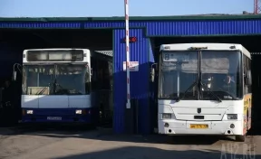 Замгубернатора Кузбасса назвал причину пожара в рейсовом автобусе на трассе Кемерово — Яшкино