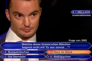 Фото: После 15 лет тренировок немцу удалось победить в шоу «Кто хочет стать миллионером?»  1